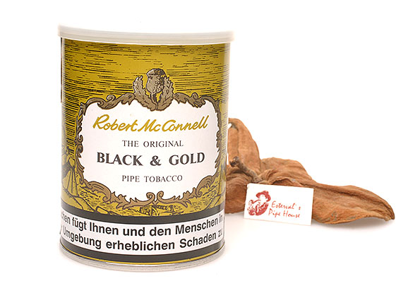 McConnell Black & Gold Pipe tobacco 100g Tin McConnell Black & Gold Pipe tobacco 100g Tin